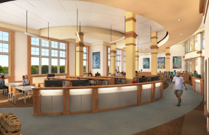 The Media Center / Library at the new PSHS