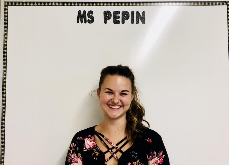 Welcoming... Ms. Pepin!